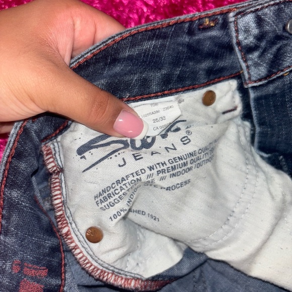 VINTAGE SILVER JEANS ⭐️ - Picture 4 of 4